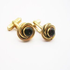 Vintage Wedding Cuff Links Love Knot Men's Swank Suit Tuxedo Accessory